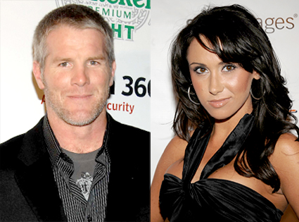 Brett Favre, Jenn Sterger Brett Favre, Jenn Sterger